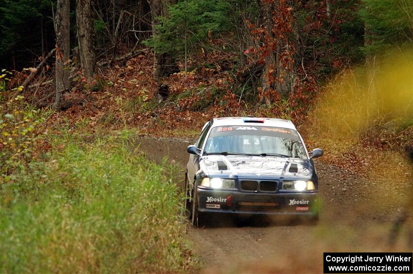 Ryan George / Heather Stieber-George BMW M3 on SS13, Herman-Nestoria II.