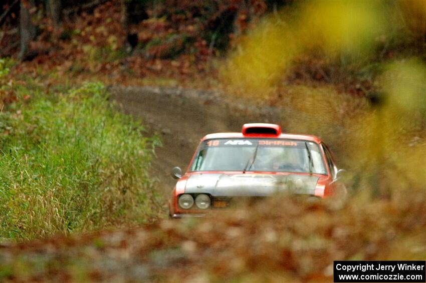 Mike Hurst / Michel Hoche-Mong Ford Capri on SS13, Herman-Nestoria II.