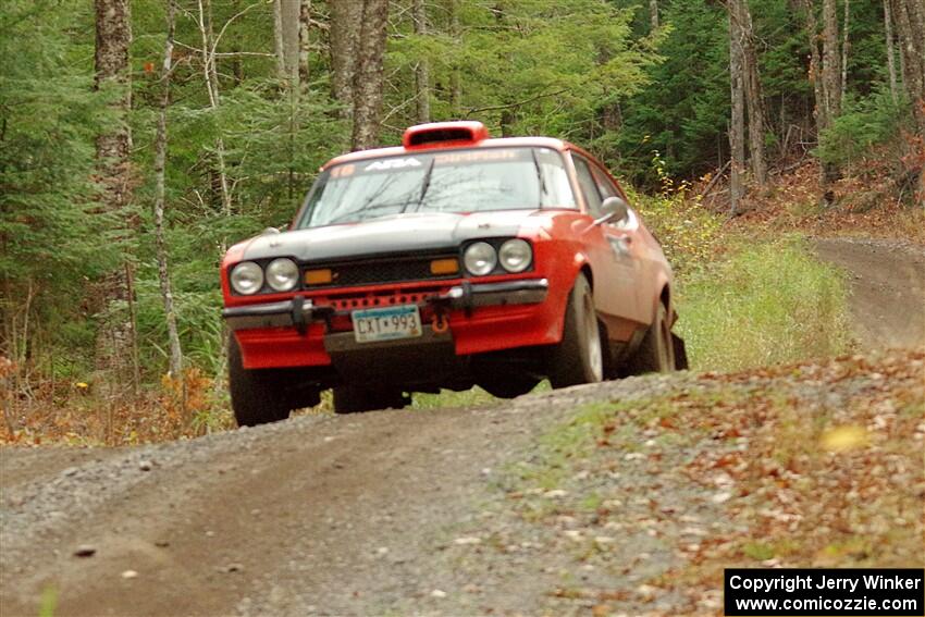 Mike Hurst / Michel Hoche-Mong Ford Capri on SS13, Herman-Nestoria II.