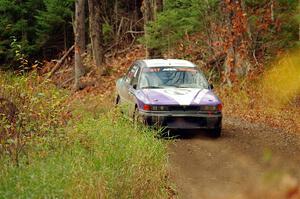 Michael Miller / Angelica Miller Mitsubishi Galant VR-4 on SS13, Herman-Nestoria II.