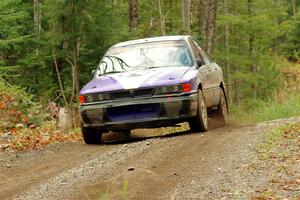 Michael Miller / Angelica Miller Mitsubishi Galant VR-4 on SS13, Herman-Nestoria II.