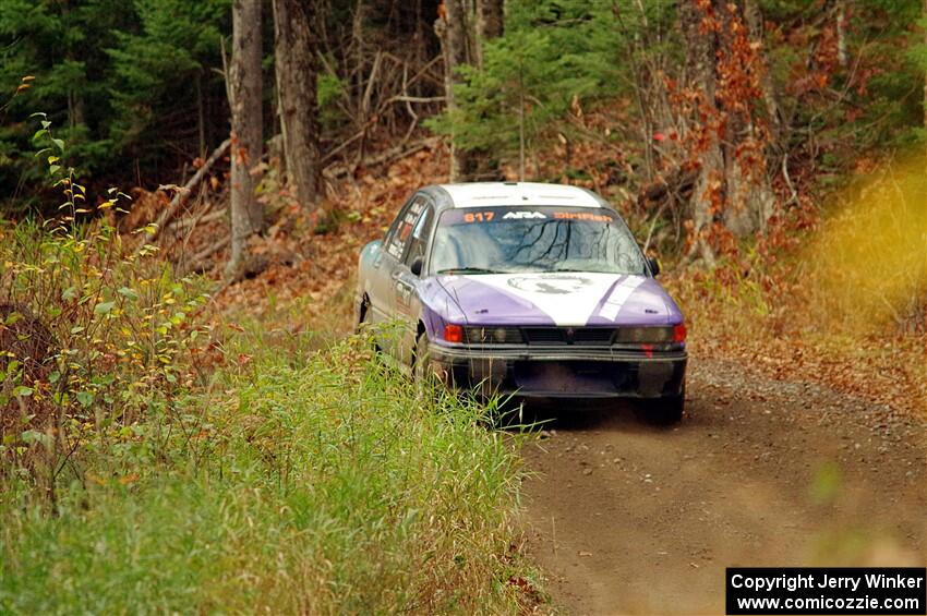 Michael Miller / Angelica Miller Mitsubishi Galant VR-4 on SS13, Herman-Nestoria II.