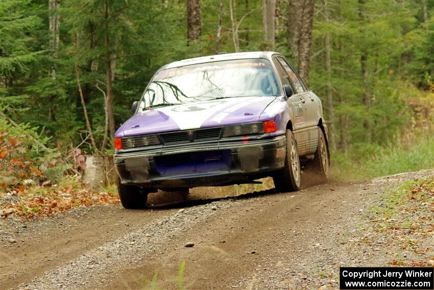 Michael Miller / Angelica Miller Mitsubishi Galant VR-4 on SS13, Herman-Nestoria II.