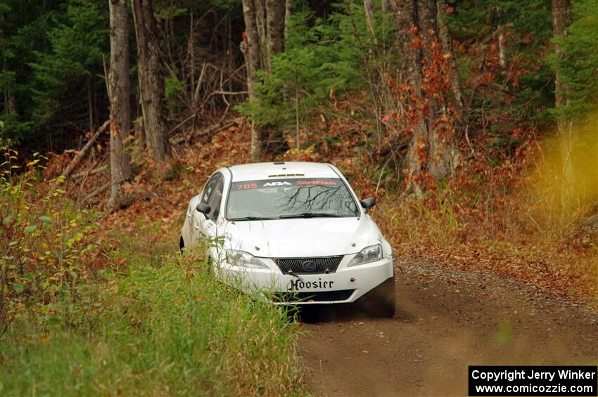 Nigel Maidment / Matt Vaught Lexus IS350 on SS13, Herman-Nestoria II.