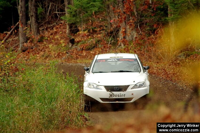 Nigel Maidment / Matt Vaught Lexus IS350 on SS13, Herman-Nestoria II.