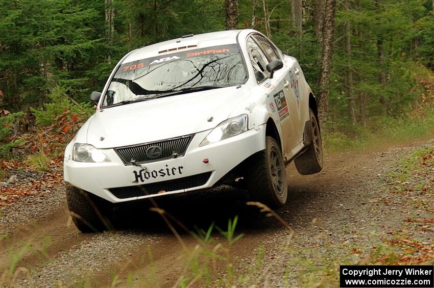 Nigel Maidment / Matt Vaught Lexus IS350 on SS13, Herman-Nestoria II.