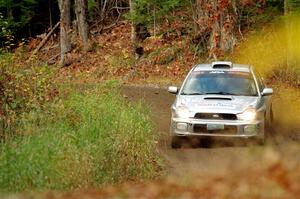 Vivian Campbell / Michael Hordijk Subaru Impreza on SS13, Herman-Nestoria II.