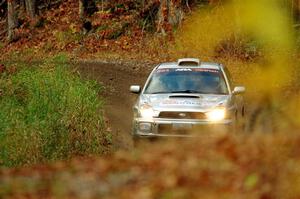 Vivian Campbell / Michael Hordijk Subaru Impreza on SS13, Herman-Nestoria II.