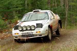 Kevin Schmidt / Kyle Roberts Mazda RX-7 on SS13, Herman-Nestoria II.