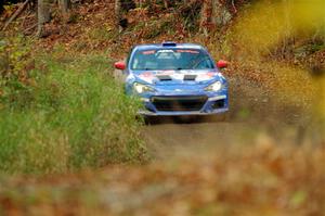 Santiago Iglesias / R.J. Kassel Subaru BRZ on SS13, Herman-Nestoria II.