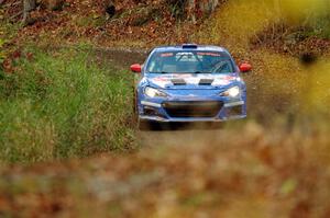 Santiago Iglesias / R.J. Kassel Subaru BRZ on SS13, Herman-Nestoria II.