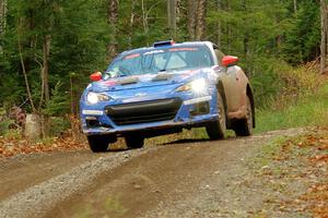 Santiago Iglesias / R.J. Kassel Subaru BRZ on SS13, Herman-Nestoria II.