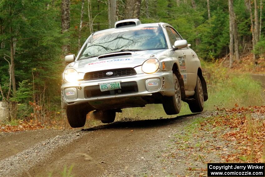 Vivian Campbell / Michael Hordijk Subaru Impreza on SS13, Herman-Nestoria II.