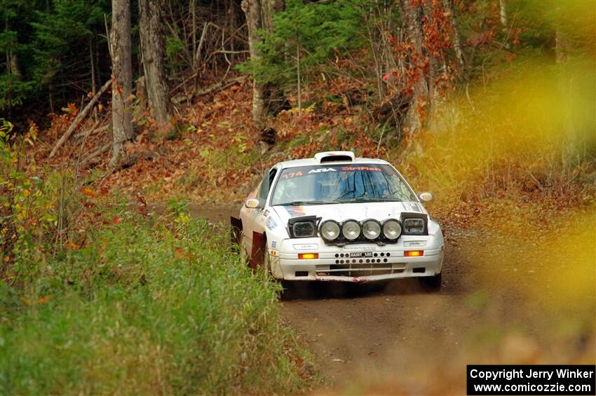 Kevin Schmidt / Kyle Roberts Mazda RX-7 on SS13, Herman-Nestoria II.