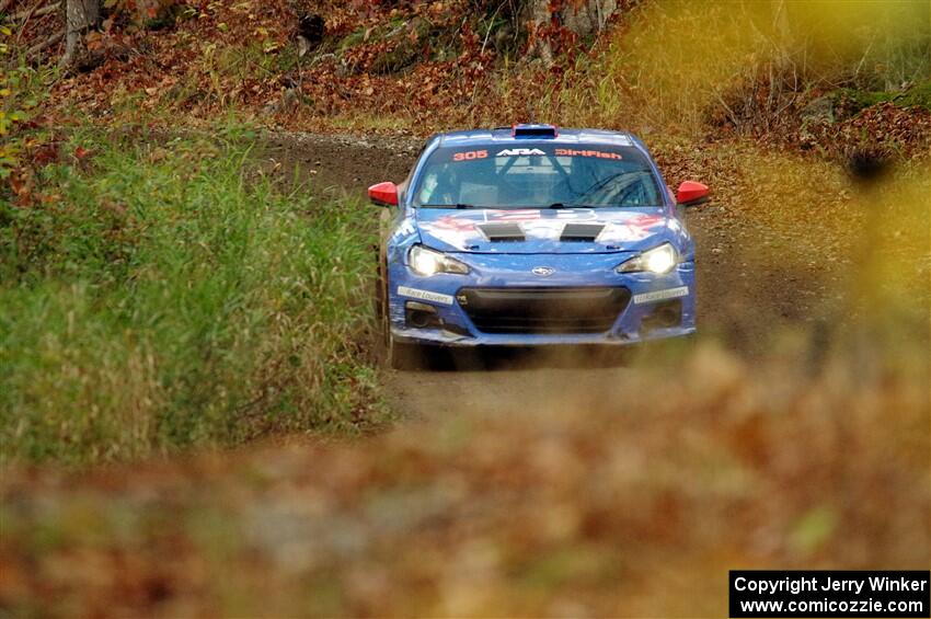 Santiago Iglesias / R.J. Kassel Subaru BRZ on SS13, Herman-Nestoria II.