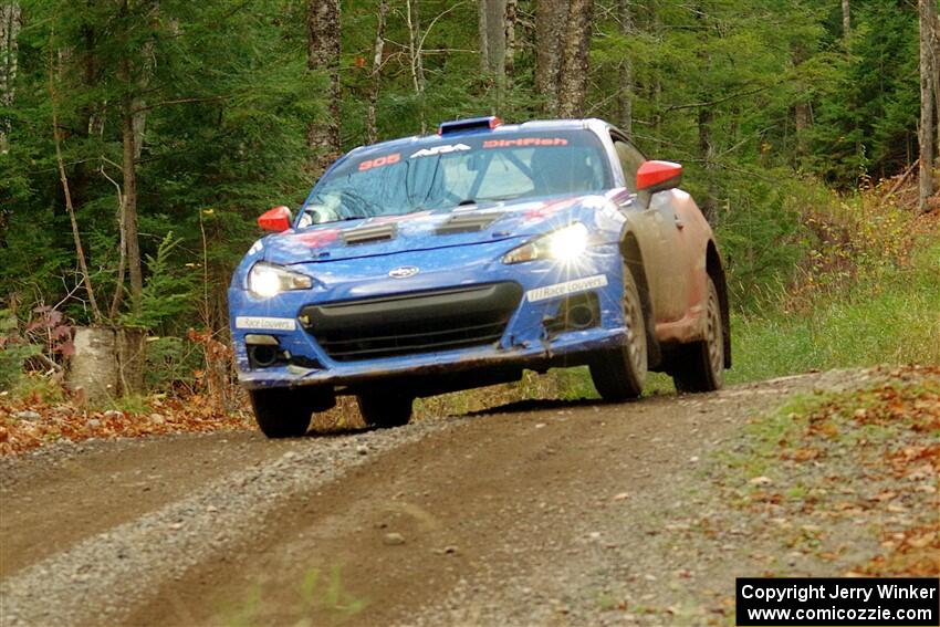 Santiago Iglesias / R.J. Kassel Subaru BRZ on SS13, Herman-Nestoria II.