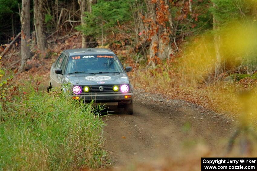 Cory Grant / Kevin Forde VW Jetta on SS13, Herman-Nestoria II.