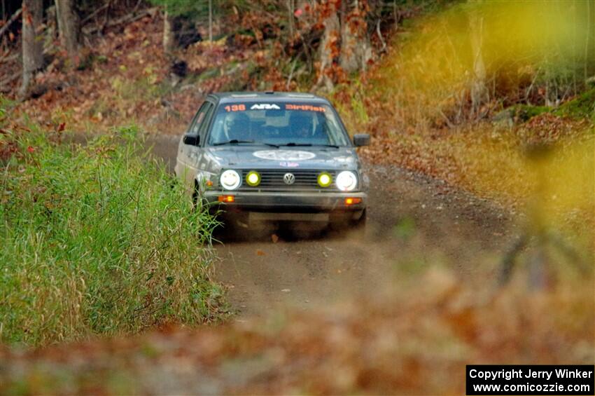 Cory Grant / Kevin Forde VW Jetta on SS13, Herman-Nestoria II.