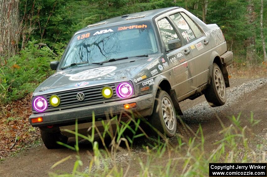 Cory Grant / Kevin Forde VW Jetta on SS13, Herman-Nestoria II.