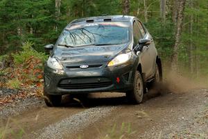 Patrick Gruszka / Zach Pfeil Ford Fiesta on SS13, Herman-Nestoria II.