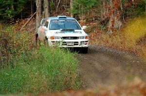 Tyler Matalas / Izaak Degenaer Subaru Impreza LX on SS13, Herman-Nestoria II.