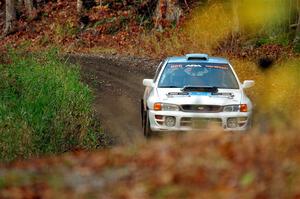 Tyler Matalas / Izaak Degenaer Subaru Impreza LX on SS13, Herman-Nestoria II.