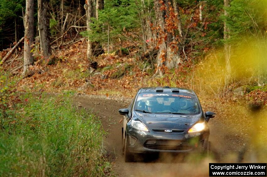 Patrick Gruszka / Zach Pfeil Ford Fiesta on SS13, Herman-Nestoria II.