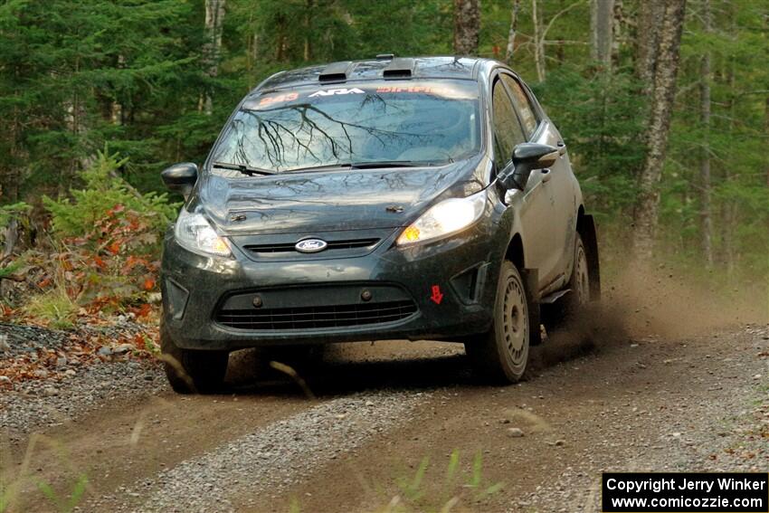 Patrick Gruszka / Zach Pfeil Ford Fiesta on SS13, Herman-Nestoria II.