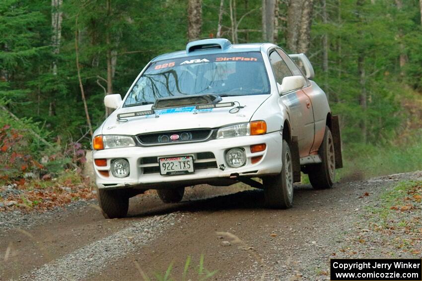 Tyler Matalas / Izaak Degenaer Subaru Impreza LX on SS13, Herman-Nestoria II.