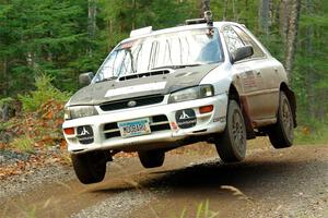 Aidan Hicks / John Hicks Subaru Impreza Wagon on SS13, Herman-Nestoria II.