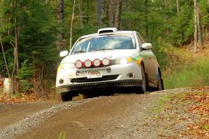 Sam Jacques / Trevor LaCombe Subaru Impreza on SS13, Herman-Nestoria II.