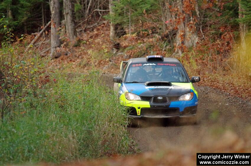 Colin Gleason / Quinn Trumbower Subaru Impreza 2.5RS on SS13, Herman-Nestoria II.