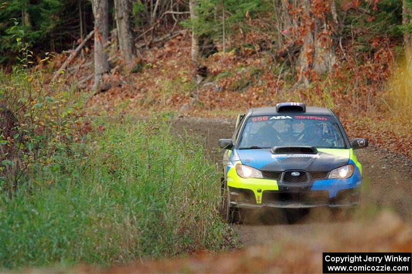 Colin Gleason / Quinn Trumbower Subaru Impreza 2.5RS on SS13, Herman-Nestoria II.