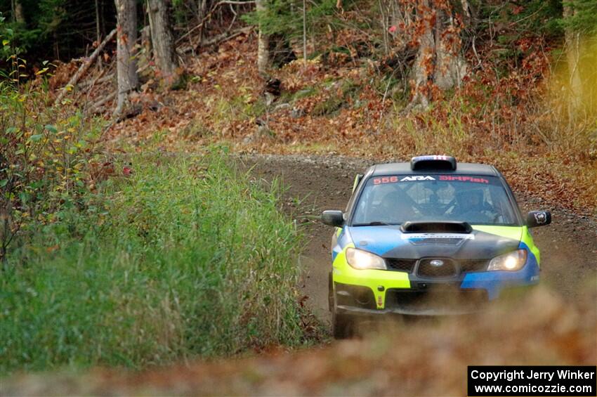 Colin Gleason / Quinn Trumbower Subaru Impreza 2.5RS on SS13, Herman-Nestoria II.