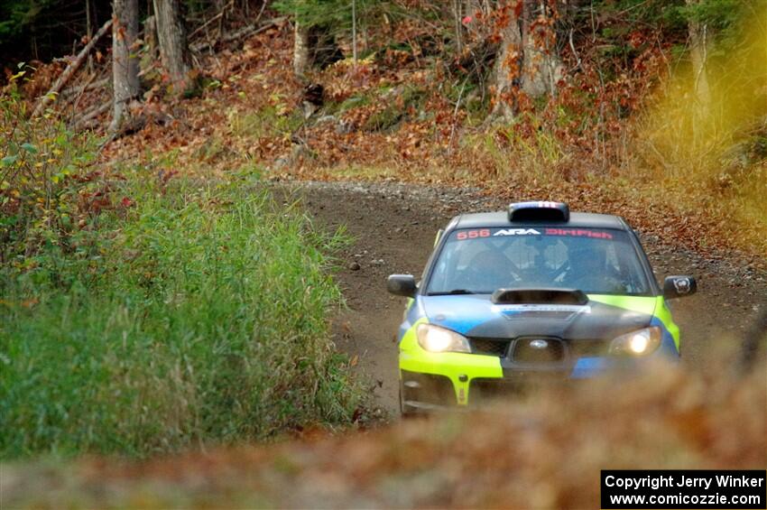 Colin Gleason / Quinn Trumbower Subaru Impreza 2.5RS on SS13, Herman-Nestoria II.