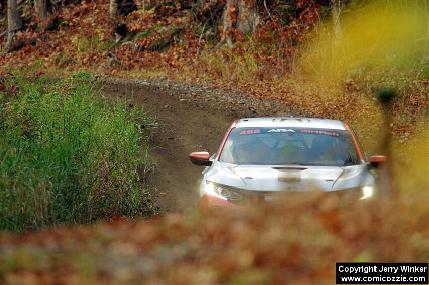 John Sharps / Paul Hubers Honda Civic on SS13, Herman-Nestoria II.