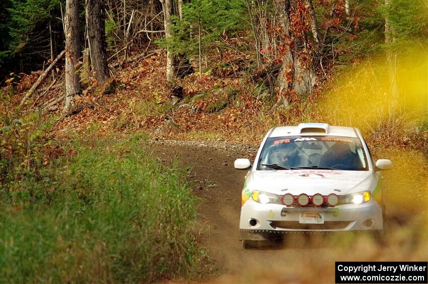 Sam Jacques / Trevor LaCombe Subaru Impreza on SS13, Herman-Nestoria II.