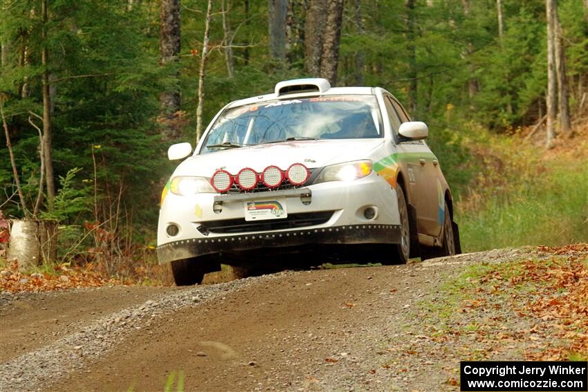 Sam Jacques / Trevor LaCombe Subaru Impreza on SS13, Herman-Nestoria II.