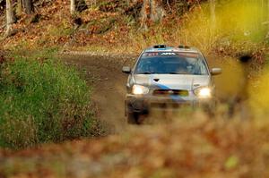 Andrew Dustman / Michael Claiborne Subaru WRX on SS13, Herman-Nestoria II.