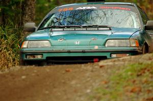 Burke Davis / Mohammad Salehi Honda CRX on SS13, Herman-Nestoria II.