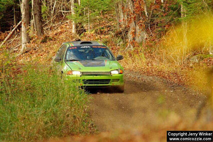 Matt Peterson / Villa Cseh Honda Civic on SS13, Herman-Nestoria II.