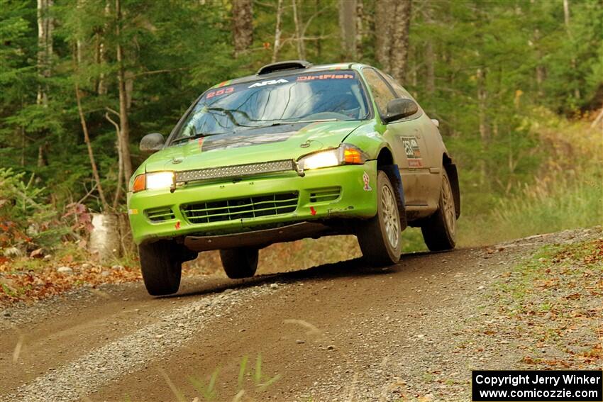 Matt Peterson / Villa Cseh Honda Civic on SS13, Herman-Nestoria II.