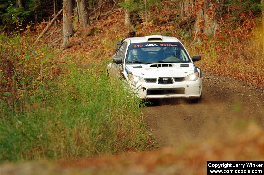 Brad Hayosh / Neil Moser Subaru WRX STi on SS13, Herman-Nestoria II.