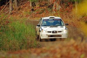 Brad Hayosh / Neil Moser Subaru WRX STi on SS13, Herman-Nestoria II.