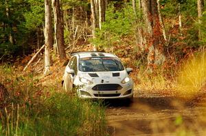 Julien Sebot / K.J. Miller Ford Fiesta R2 on SS13, Herman-Nestoria II.