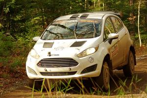 Julien Sebot / K.J. Miller Ford Fiesta R2 on SS13, Herman-Nestoria II.