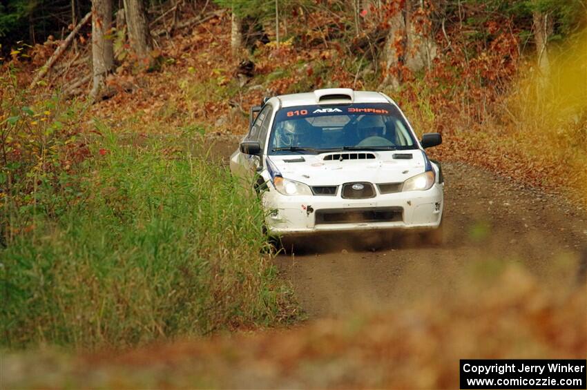 Brad Hayosh / Neil Moser Subaru WRX STi on SS13, Herman-Nestoria II.