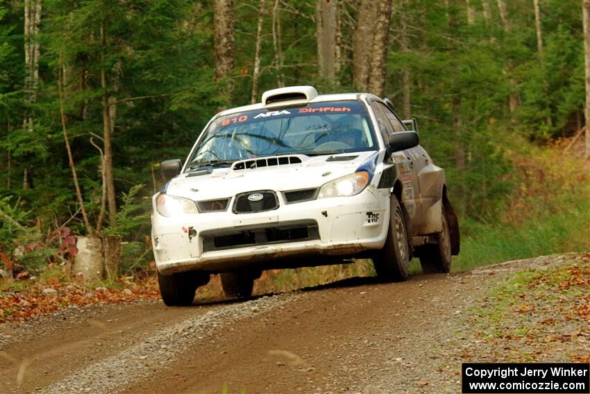 Brad Hayosh / Neil Moser Subaru WRX STi on SS13, Herman-Nestoria II.