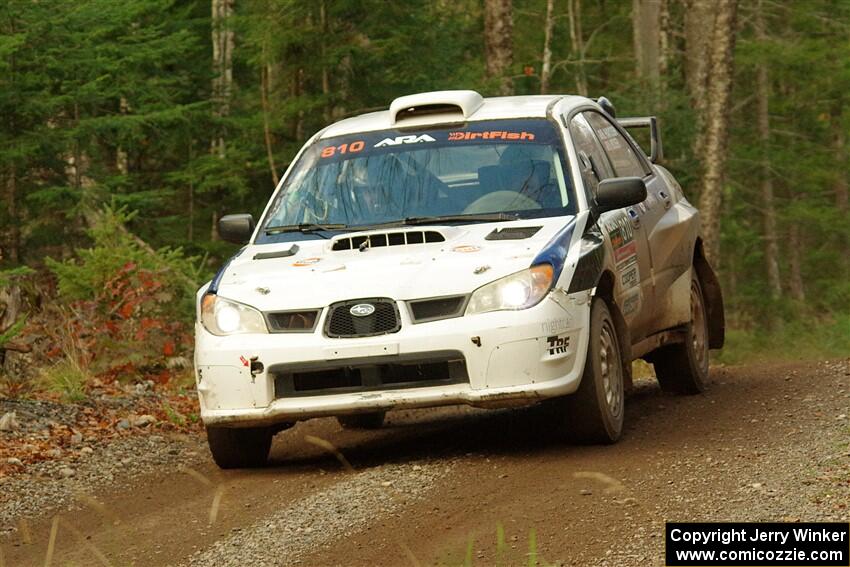 Brad Hayosh / Neil Moser Subaru WRX STi on SS13, Herman-Nestoria II.