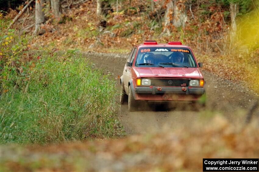 Jacob Bell / Steve Hertz VW GTI on SS13, Herman-Nestoria II.